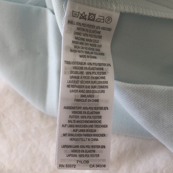 French Connection Light Blue Dress - Picture 6 of 6